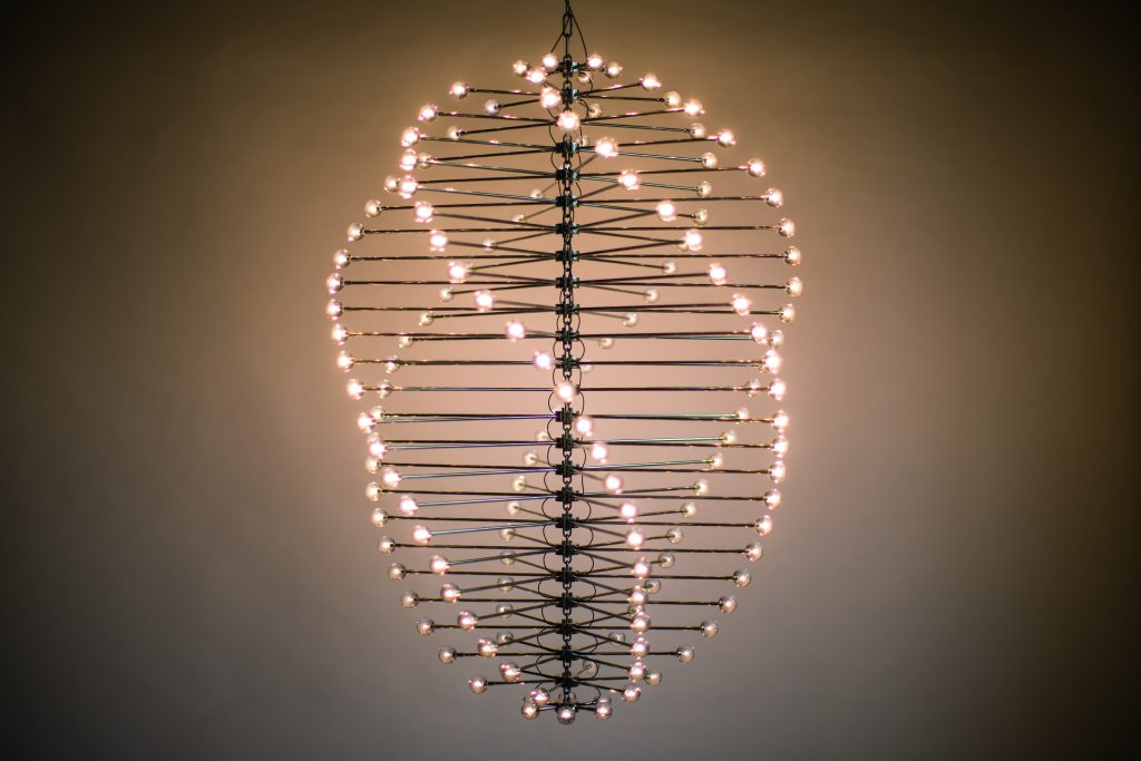 Kinetic art lamp -  France